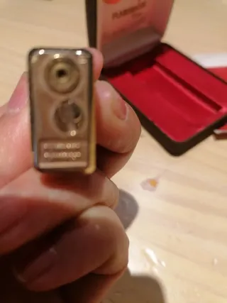 Mechero Flaminaire Chapado en Oro