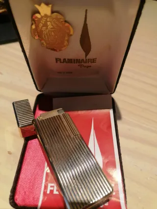 Mechero Flaminaire Chapado en Oro