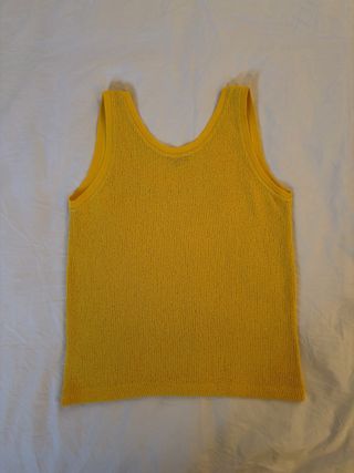 Top punto Massimo Dutti mostaza