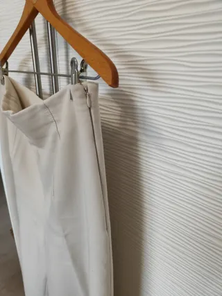 Pantalón Palazzo Beige