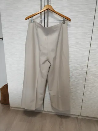 Pantalón Palazzo Beige