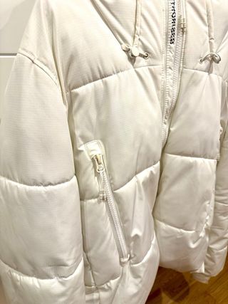 Plumas Zara Hombre Talla XL Blanca