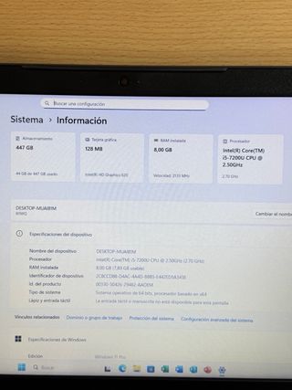 Lenovo V510 i5 / 8Gb / 480Gb SSD