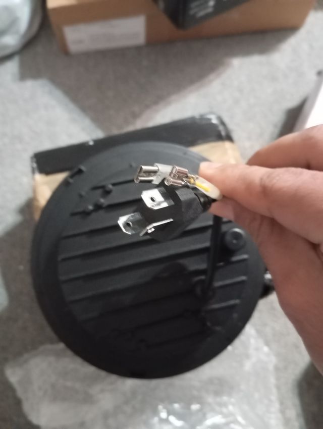 Faro LED Redondo Moto/Todoterreno
