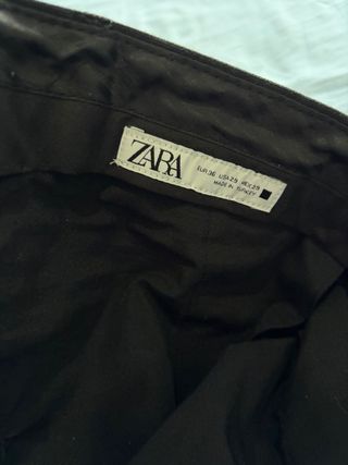 Traje Zara Granate