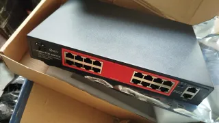 Conmutador Gigabit PoE