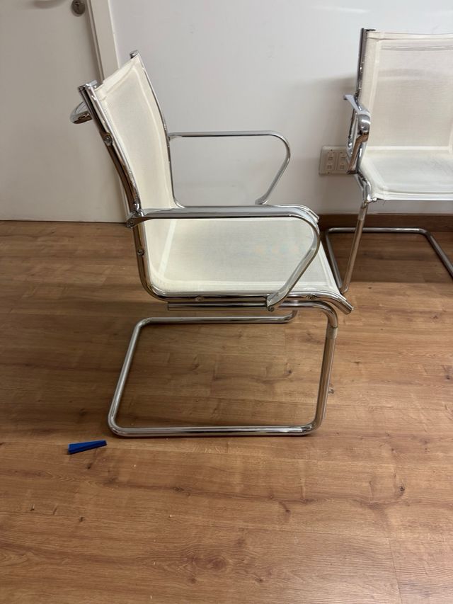 Lote 10 Sillas Confidente Malla Eurom