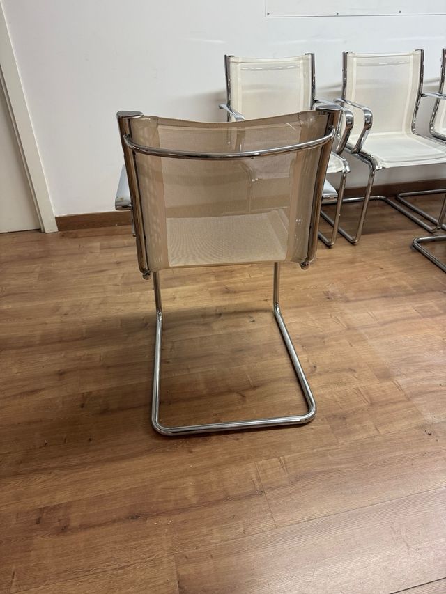 Lote 10 Sillas Confidente Malla Eurom