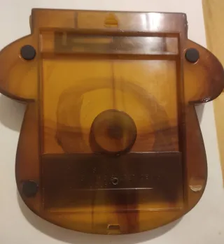 Teléfono Guía Años 70 Marrón Dorado