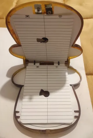 Teléfono Guía Años 70 Marrón Dorado