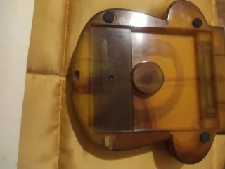 Teléfono Guía Años 70 Marrón Dorado