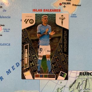 Iago Aspas Momentum cromo adrenalyn 25-26