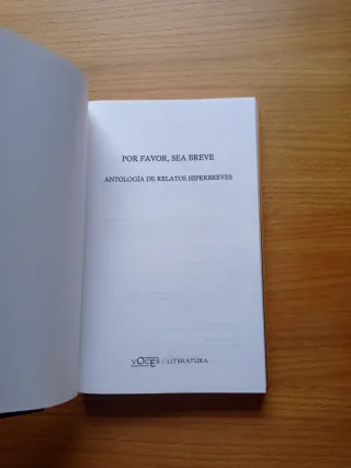 Por favor, sea breve: Antología de relatos hipe...