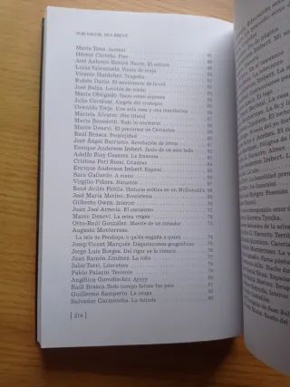 Por favor, sea breve: Antología de relatos hipe...