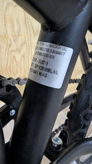 Bicicleta pieghevole Nilox 20 pollici