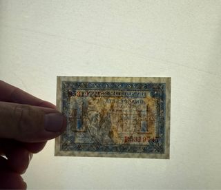 Billete 1 Peseta 1940 Hernán Cortés S/C