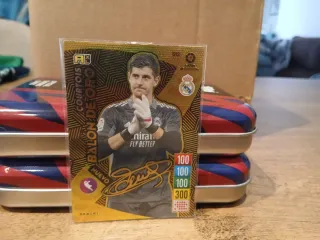 Carta Courtois Balón de Oro Panini