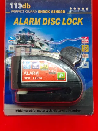 Candado Alarma Moto 110db Impermeable