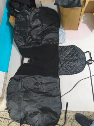 Cubre piernas moto negro