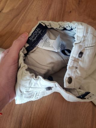 Pantalón vestir invierno niño T.18 meses