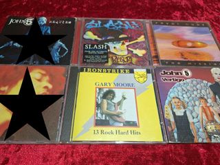 Lote cd's Guitarristas y Hard Rock