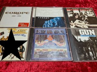 Lote cd's Guitarristas y Hard Rock