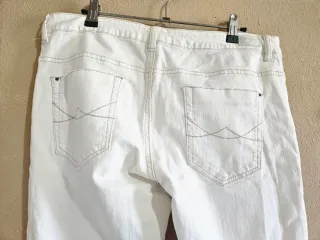 Pantalones Springfield Blancos Talla 44