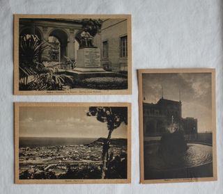 3 CARTOLINE CELEBRATIVE CAMP.NAZ. DI SCHERMA.NN VG