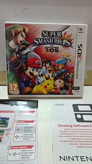 Super Smash Bros 3DS PAL España