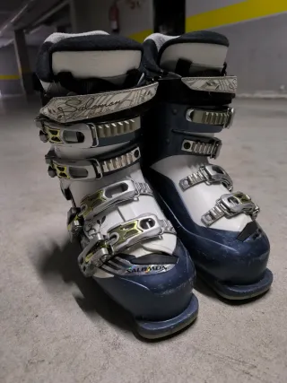 Botas de esquí infantiles Salomon talla 23