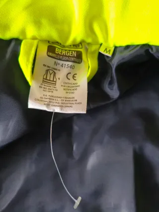 Chaleco de trabajo alta visibilidad