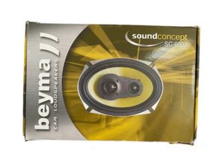 Juego Altavoces Beyma 100WRMS Negro/Amarillo