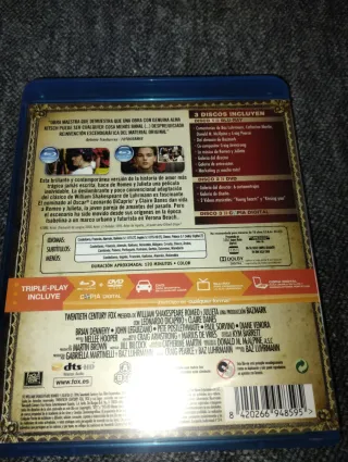 Bluray + DVD di Romeo + Giulietta