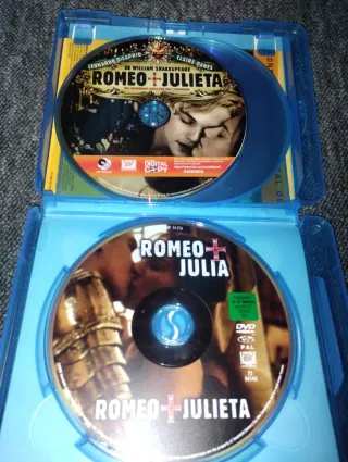 Bluray + DVD di Romeo + Giulietta