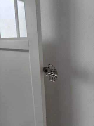 OXBERG Puerta Vidrio Blanco 40x192 cm