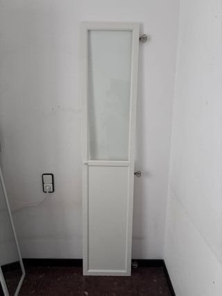 OXBERG Puerta Vidrio Blanco 40x192 cm