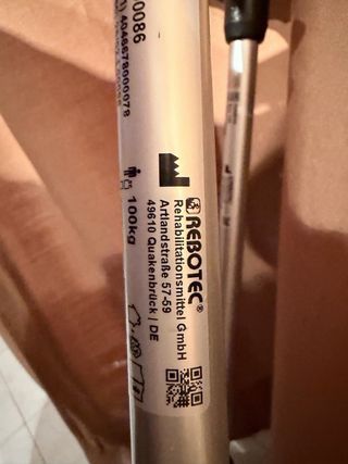 Muletas rebotec nuevas con apenas uso