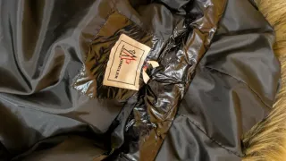 Prezzo Trattabile.L/ XL Moncler Giubbino Nero con