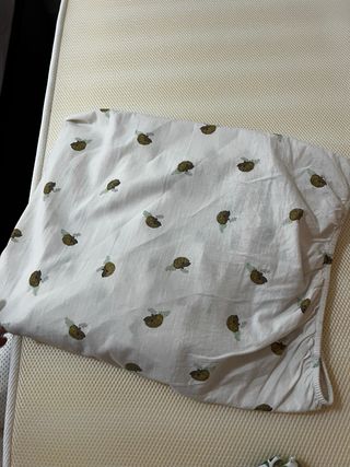 Colchon cuna bebé 120 x 60 con accesorios