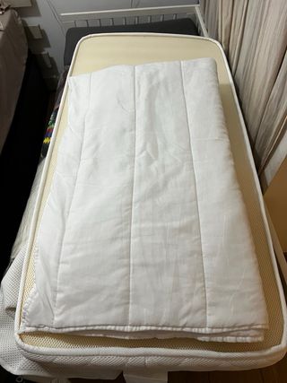 Colchon cuna bebé 120 x 60 con accesorios