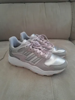 Sapatilhas Adidas Mulher Rosa/Prateado