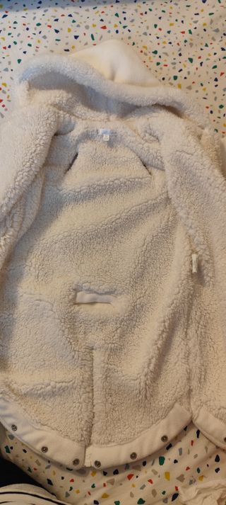 Buzo bebé 3 meses (60 cm) blanco