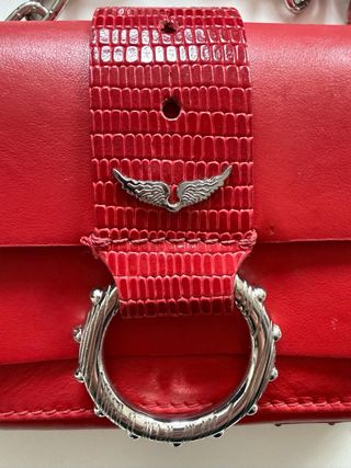 Bolso Zadig & Voltaire Kate Rojo