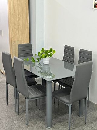 Tavolo da pranzo con 6 sedie - consegna gratuita!! NUOVO