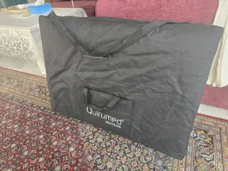 camilla plegable "quirumed ", condición perfecta