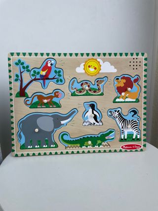Puzzle Melissa & Doug Animales con Sonido