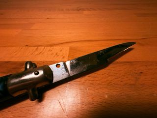 Coltello tascabile vintage a scatto