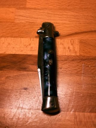 Coltello tascabile vintage a scatto