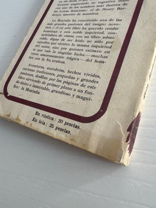 Libro: Aventuras en la montaña de Henry Bordeaux