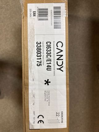 Placa Induccion Vitrocerámica Candy